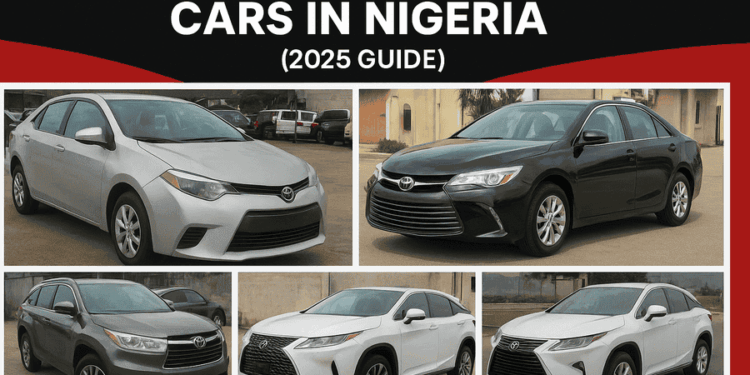 Top 10 Best Resale Value Cars in Nigeria (2026 Guide)